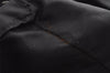 Authentic CHANEL New Travel Line Shoulder Tote Bag Nylon Leather Black 8441J