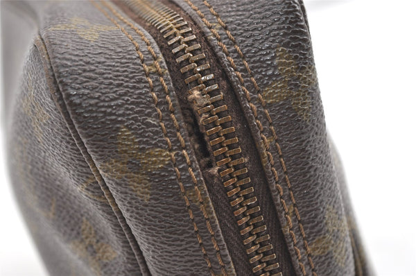 Auth Louis Vuitton Monogram Trousse Toilette 23 Clutch Hand Bag Old Model 8442J