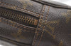 Auth Louis Vuitton Monogram Trousse Toilette 23 Clutch Hand Bag Old Model 8442J