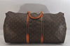 Authentic Louis Vuitton Monogram Keepall Bandouliere 55 M41414 Boston Bag 8442M