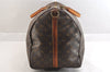 Authentic Louis Vuitton Monogram Keepall Bandouliere 55 M41414 Boston Bag 8442M