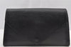 Authentic Louis Vuitton Epi Arts Deco Clutch Hand Bag Black M52632 LV 8443I