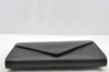 Authentic Louis Vuitton Epi Arts Deco Clutch Hand Bag Black M52632 LV 8443I