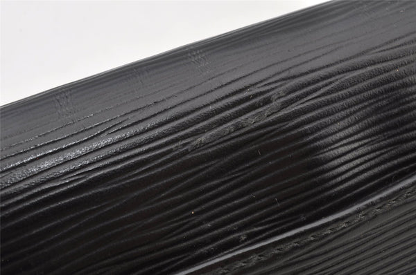 Authentic Louis Vuitton Epi Arts Deco Clutch Hand Bag Black M52632 LV 8443I