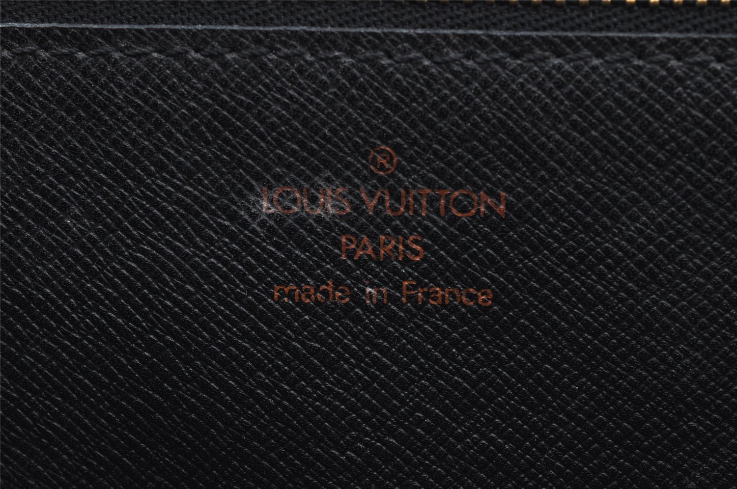 Authentic Louis Vuitton Epi Arts Deco Clutch Hand Bag Black M52632 LV 8443I