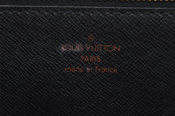 Authentic Louis Vuitton Epi Arts Deco Clutch Hand Bag Black M52632 LV 8443I