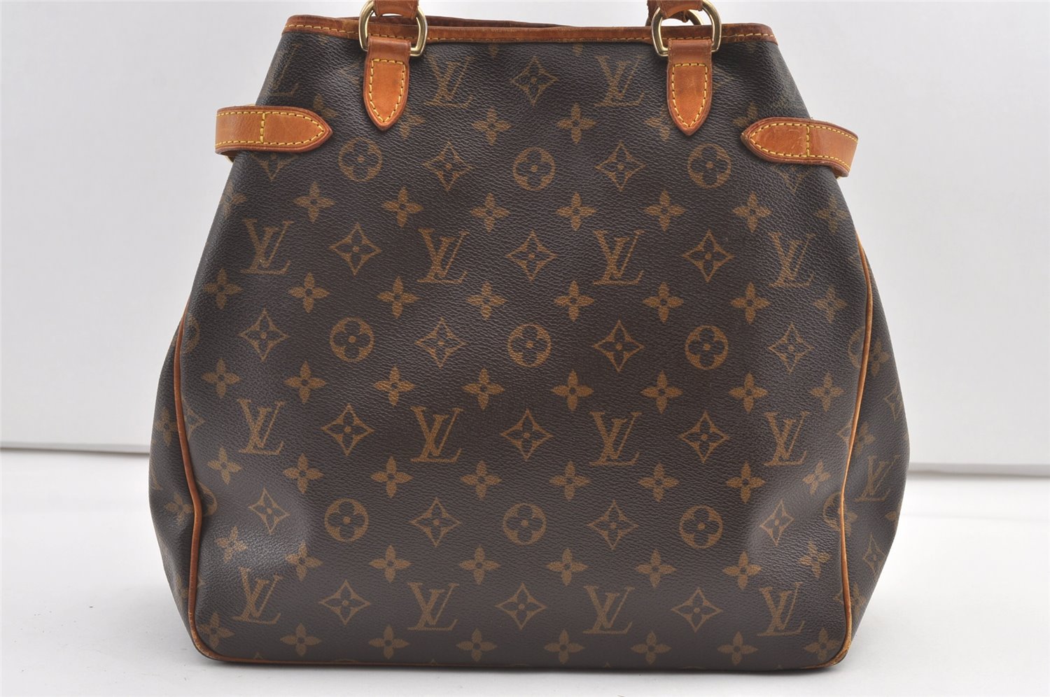 Authentic Louis Vuitton Monogram Batignolles Vertical Tote Bag M51153 LV 8444J