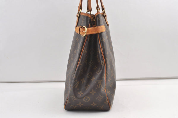 Authentic Louis Vuitton Monogram Batignolles Vertical Tote Bag M51153 LV 8444J