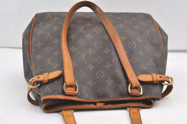 Authentic Louis Vuitton Monogram Batignolles Vertical Tote Bag M51153 LV 8444J