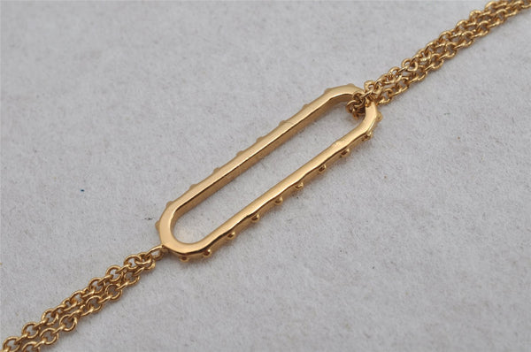 Authentic COACH Vintage Long Chain Pendant Necklace Gold 8447J