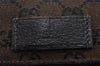 Authentic GUCCI Shoulder Cross Body Bag GG Canvas Leather 146236 Black 8451I