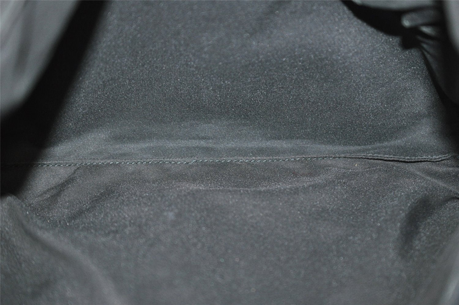 Authentic GUCCI Shoulder Cross Body Bag GG Canvas Leather 146236 Black 8451I