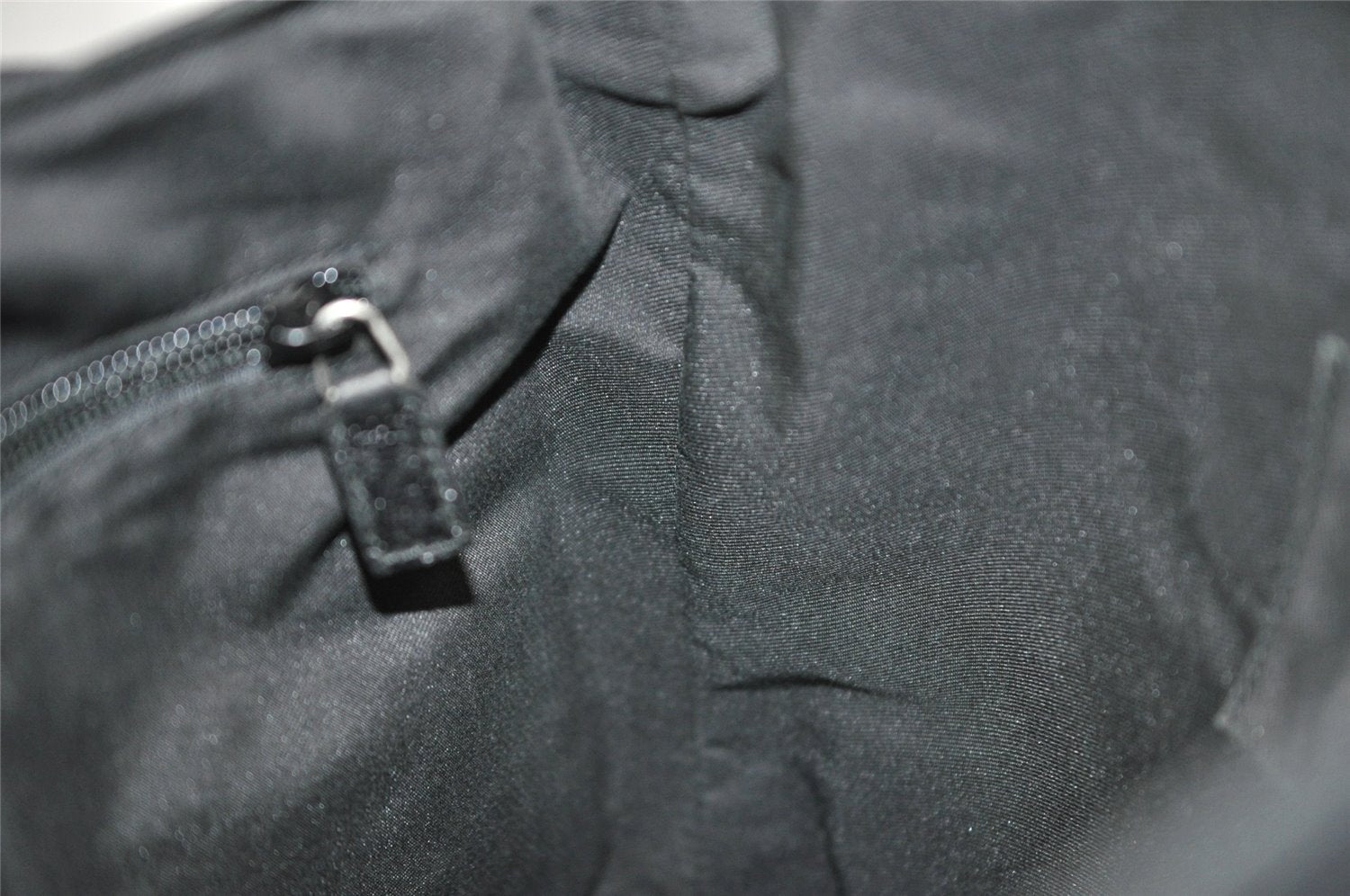 Authentic GUCCI Shoulder Cross Body Bag GG Canvas Leather 146236 Black 8451I