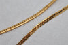 Authentic NINA RICCI Gold Tone Rhinestone Chain Pendant Choker Necklace 8454J