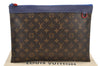 Authentic Louis Vuitton Monogram Pochette Apollo Clutch Hand Bag M63048 LV 8456I
