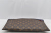 Authentic Louis Vuitton Monogram Pochette Apollo Clutch Hand Bag M63048 LV 8456I