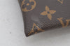 Authentic Louis Vuitton Monogram Pochette Apollo Clutch Hand Bag M63048 LV 8456I