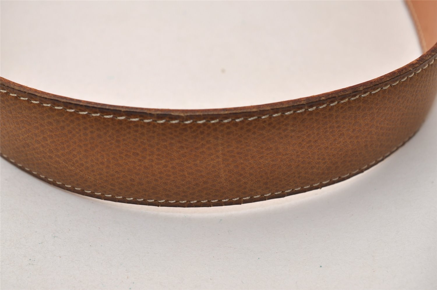 Authentic HERMES Leather Belt Reversible Size 70cm 27.6