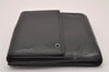 Authentic GUCCI GG Imprime Bifold Wallet Purse GG PVC Leather 212105 Black 8457I