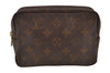 Auth Louis Vuitton Monogram Trousse Toilette 18 Clutch Hand Bag Old Model 8459J