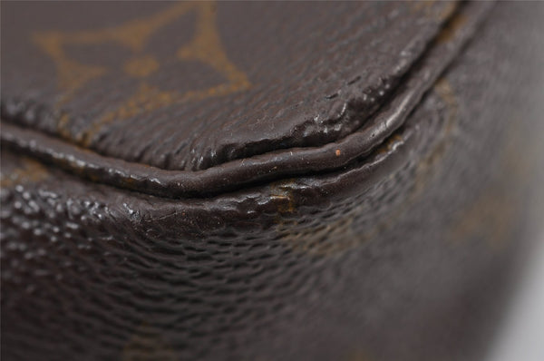 Auth Louis Vuitton Monogram Trousse Toilette 18 Clutch Hand Bag Old Model 8459J