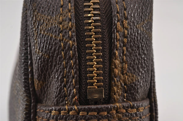 Auth Louis Vuitton Monogram Trousse Toilette 18 Clutch Hand Bag Old Model 8459J