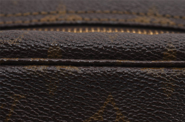 Auth Louis Vuitton Monogram Trousse Toilette 18 Clutch Hand Bag Old Model 8459J