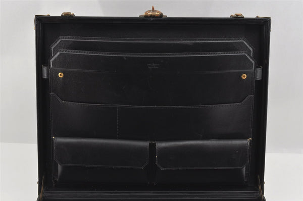 Authentic Louis Vuitton Epi President 45 Trunk Attache Case M54212 Black 8461H