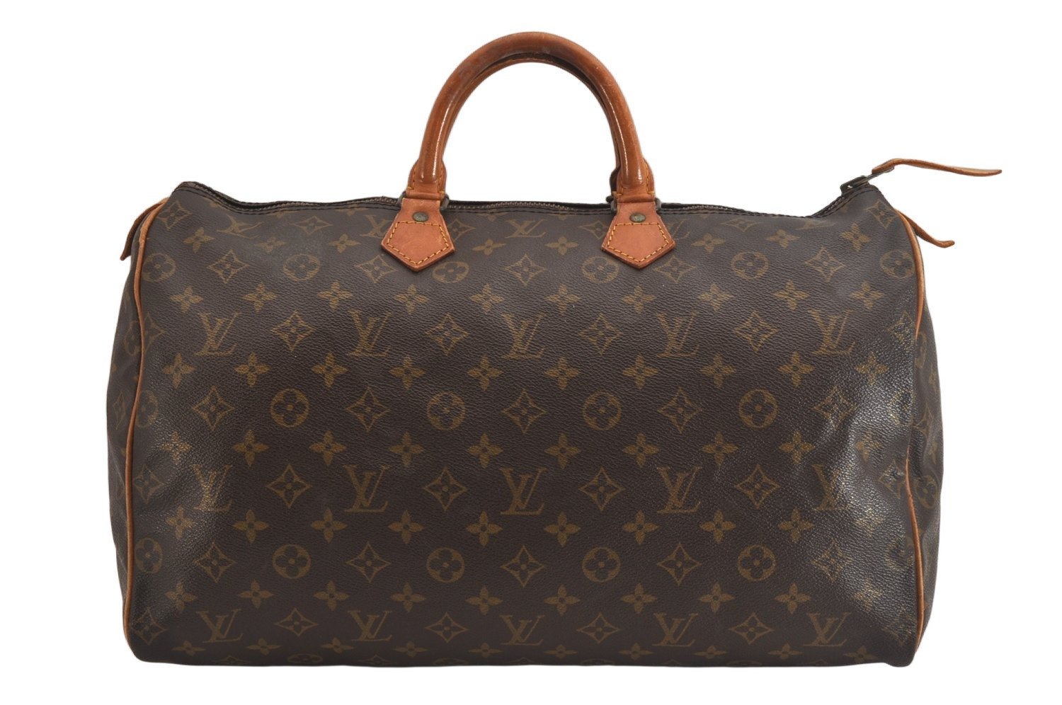 Authentic Louis Vuitton Monogram Speedy 40 Hand Boston Bag Old Model LV 8462M