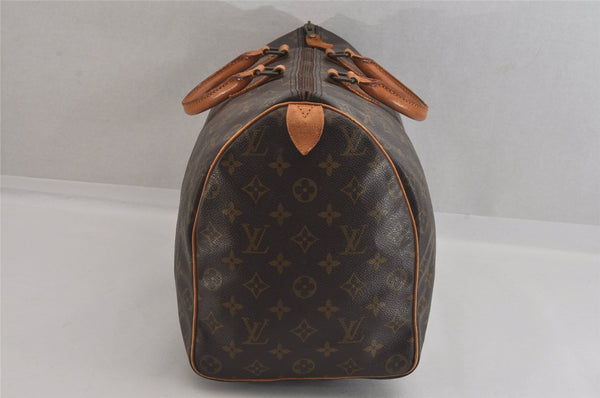 Authentic Louis Vuitton Monogram Speedy 40 Hand Boston Bag Old Model LV 8462M