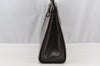 Authentic GUCCI Vintage Hand Tote Bag Leather Brown 8463I