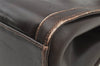 Authentic GUCCI Vintage Hand Tote Bag Leather Brown 8463I