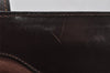 Authentic GUCCI Vintage Hand Tote Bag Leather Brown 8463I
