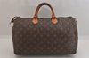 Authentic Louis Vuitton Monogram Speedy 35 Hand Boston Bag Old Model LV 8463M