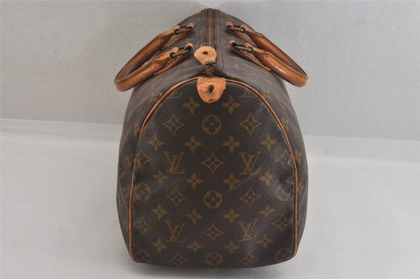 Authentic Louis Vuitton Monogram Speedy 35 Hand Boston Bag Old Model LV 8463M