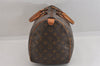 Authentic Louis Vuitton Monogram Speedy 35 Hand Boston Bag Old Model LV 8463M