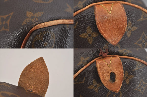 Authentic Louis Vuitton Monogram Speedy 35 Hand Boston Bag Old Model LV 8463M