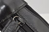 Authentic GUCCI Bamboo Vintage Shoulder Hand Bag Purse Nylon Leather Black 8464I