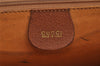 Authentic GUCCI Vintage Bamboo Hand Tote Bag Leather Brown 8466I