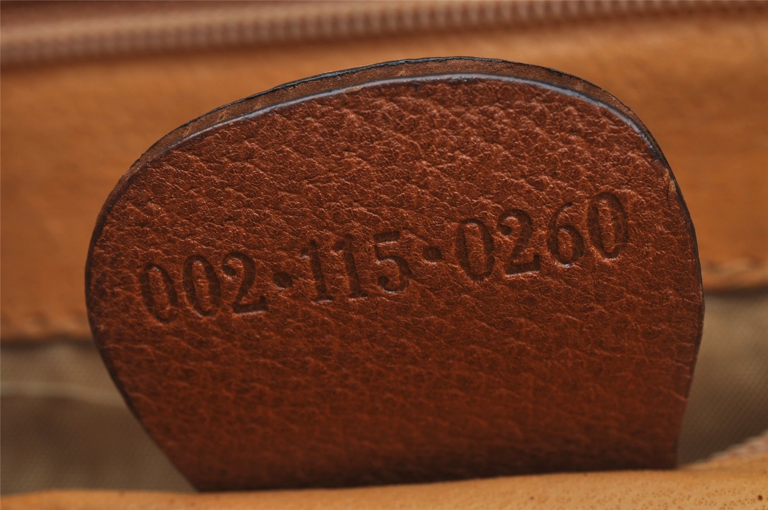 Authentic GUCCI Vintage Bamboo Hand Tote Bag Leather Brown 8466I