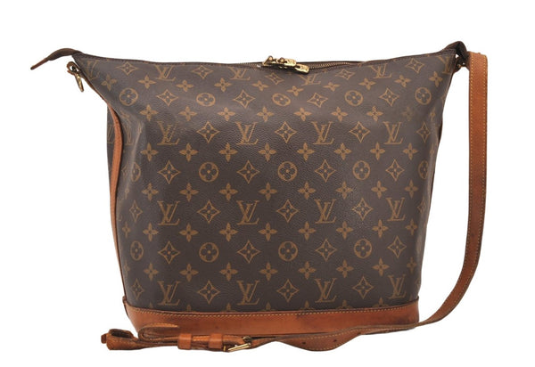 Auth Louis Vuitton Monogram Amfar Three Vanity Star Shoulder Bag Junk 8466M