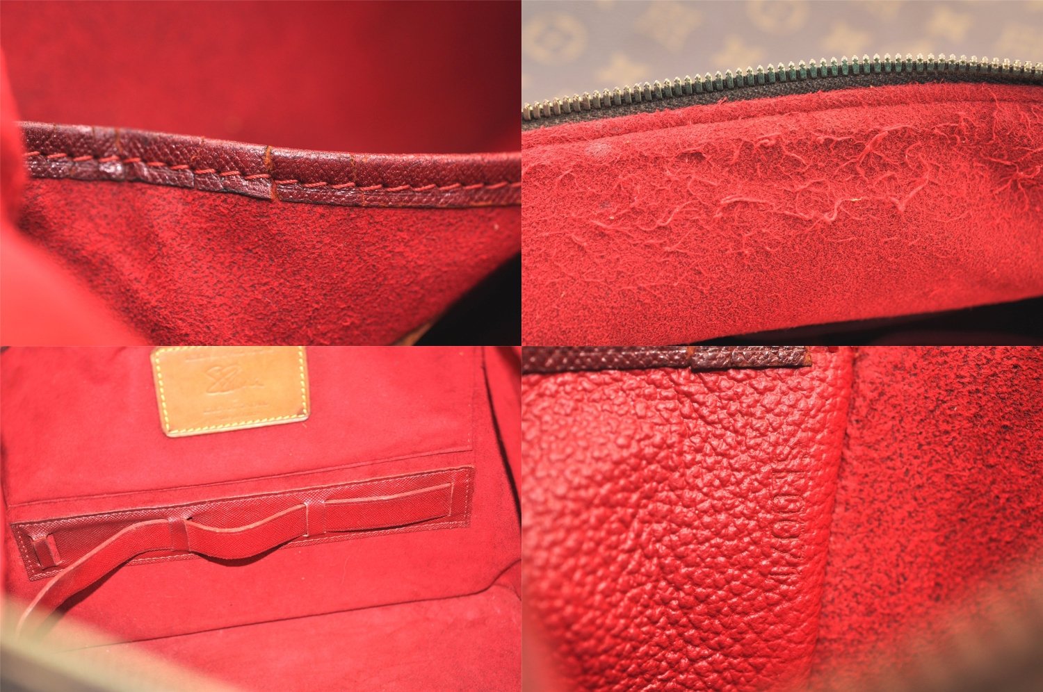 Auth Louis Vuitton Monogram Amfar Three Vanity Star Shoulder Bag Junk 8466M