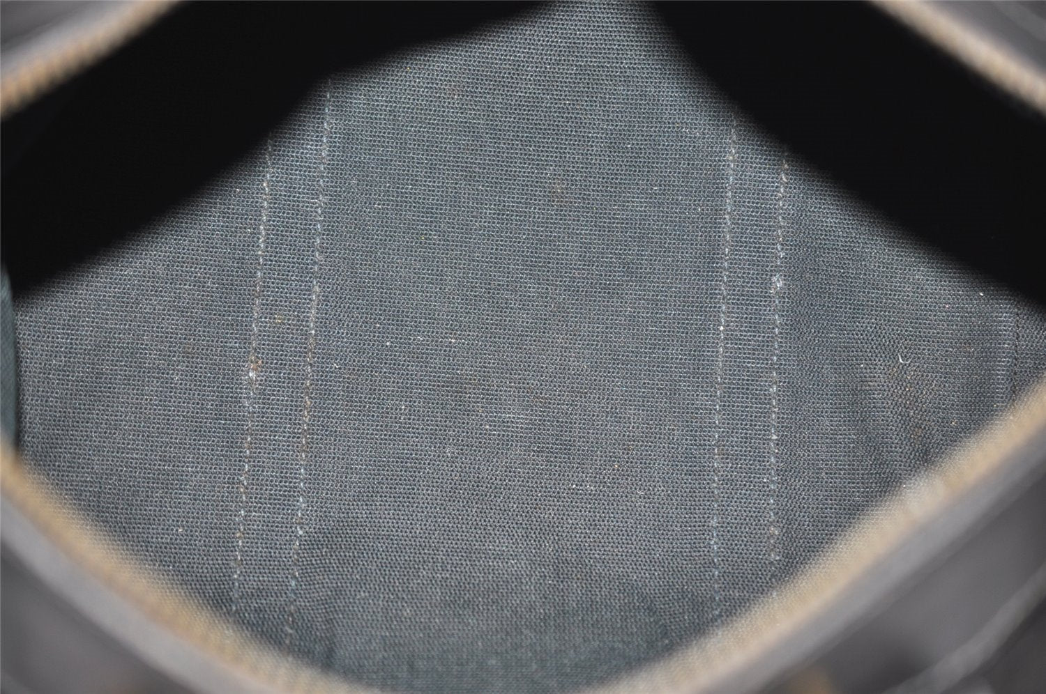 Authentic GUCCI 2Way Hand Boston Bag Purse GG Canvas Leather Black 8467I