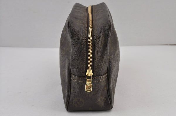 Auth Louis Vuitton Monogram Trousse Toilette 28 Clutch Hand Bag M47522 LV 8468J