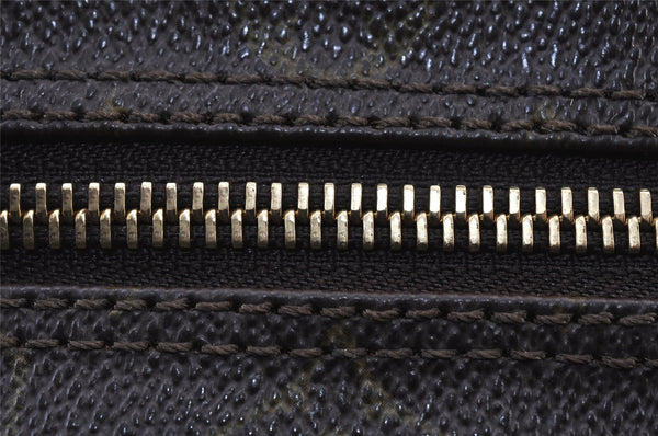 Auth Louis Vuitton Monogram Trousse Toilette 28 Clutch Hand Bag M47522 LV 8468J