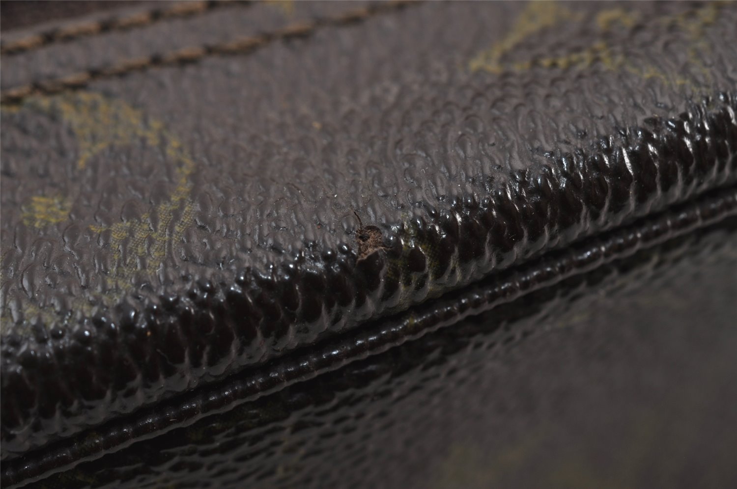 Auth Louis Vuitton Monogram Trousse Toilette 28 Clutch Hand Bag M47522 LV 8468J