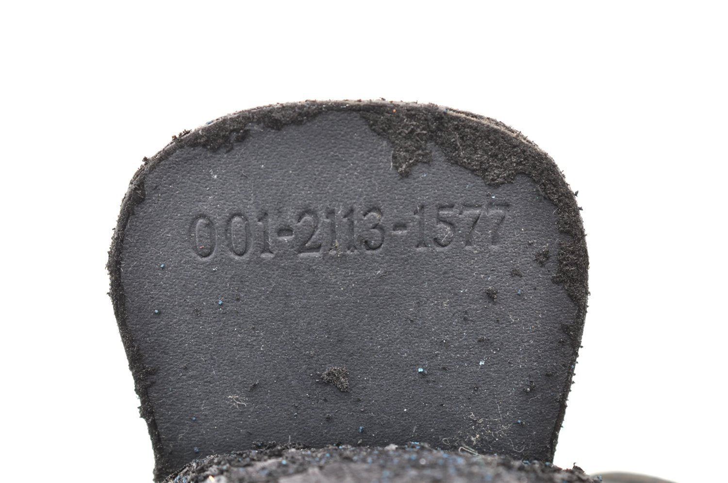 Authentic GUCCI Vintage Bamboo Shoulder Hand Bag Suede Leather Navy Junk 8470I