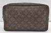 Auth Louis Vuitton Monogram Trousse Toilette 28 Clutch Bag M47522 Junk 8470J