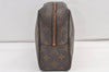 Auth Louis Vuitton Monogram Trousse Toilette 28 Clutch Bag M47522 Junk 8470J