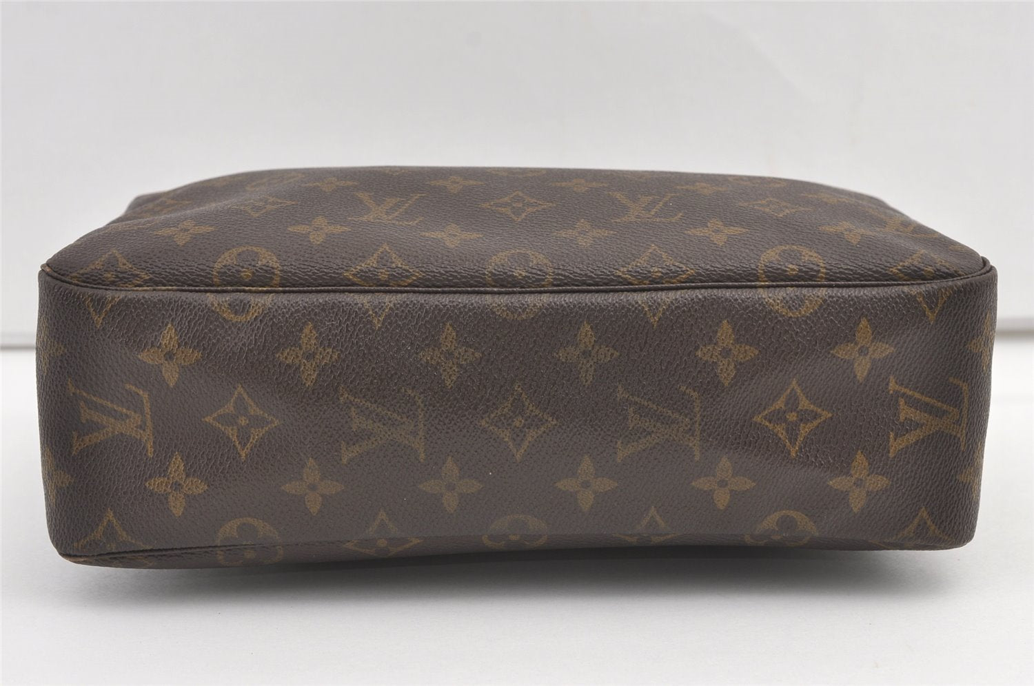 Auth Louis Vuitton Monogram Trousse Toilette 28 Clutch Bag M47522 Junk 8470J